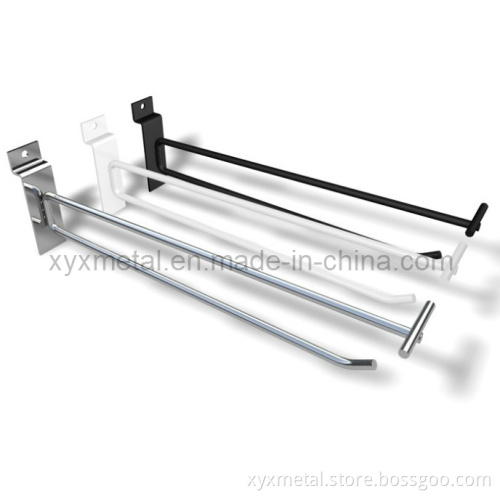 Metal Pegboard Hooks Clear Flipper Ticket Holder